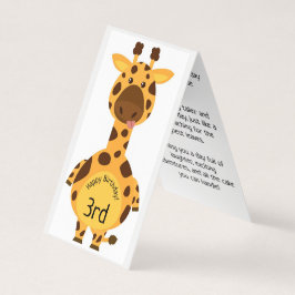 お誕生日おめでとう – お子様カード