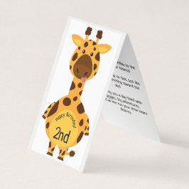 お誕生日おめでとう – お子様カード