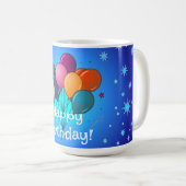 お誕生日おめでとう...お祝いの時間です！ コーヒーマグカップ (正面右)
