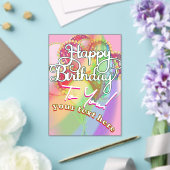 お誕生日おめでとう アクリル招待状 (インサイチュ (ウェディング))