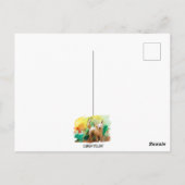 お誕生日おめでとう！ウェスト・ハイランド・テリア！ ポストカード (裏面)