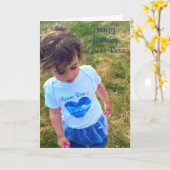 お誕生日おめでとう | オールオケージョンカード | 5" x 7" カード (黄色い花)