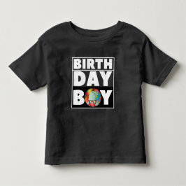 お誕生日おめでとう カスタマイズ可能 パーティー イベント トドラーTシャツ