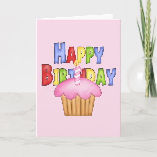 お誕生日おめでとう カード (正面)