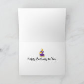 お誕生日おめでとう カード (内部)