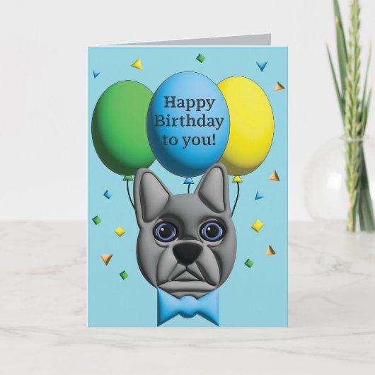 お誕生日おめでとう！ カード (正面)