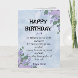 お誕生日おめでとう カード