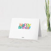 お誕生日おめでとう カード