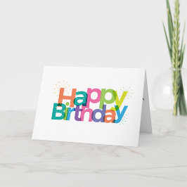 お誕生日おめでとう カード