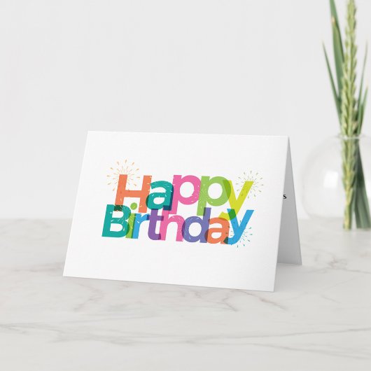 お誕生日おめでとう カード
