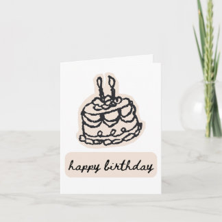 お誕生日おめでとう カード