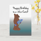 お誕生日おめでとう カード (黄色い花)