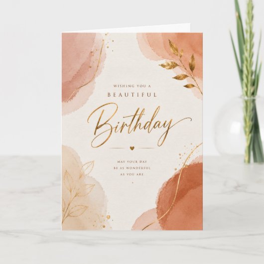 お誕生日おめでとう! カード (正面)