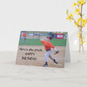 お誕生日おめでとう! カード (黄色い花)