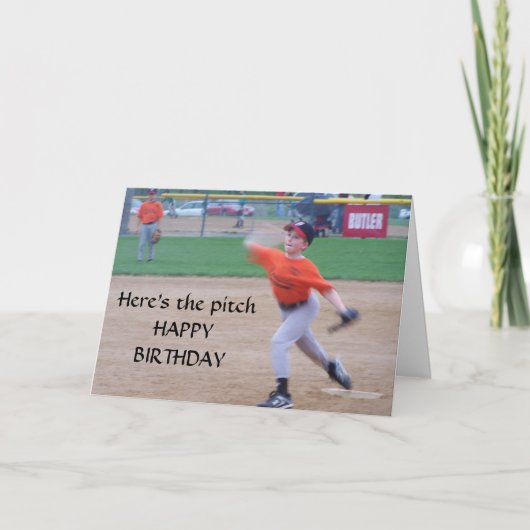 お誕生日おめでとう! カード (正面)