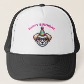 お誕生日おめでとう キャップ (正面)
