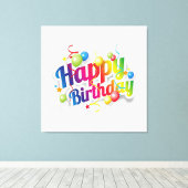 お誕生日おめでとう キャンバスプリント