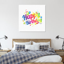 お誕生日おめでとう  キャンバスプリント