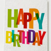 お誕生日おめでとう