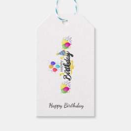お誕生日おめでとう ギフトタグ