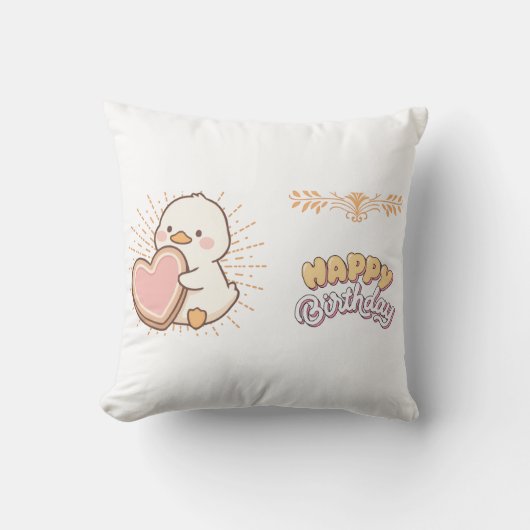 お誕生日おめでとう  クッション (正面)