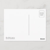 お誕生日おめでとう!ケーキ ポストカード (裏面)