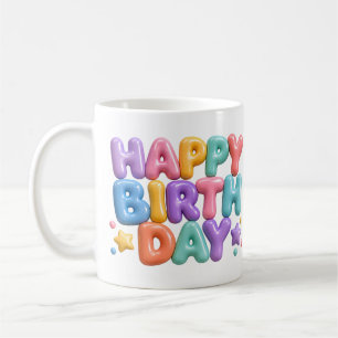 お誕生日おめでとう コーヒーマグカップ