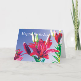お誕生日おめでとう! サンキューカード