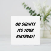 お誕生日おめでとう シーズンカード (スタンド正面)