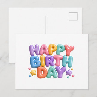 お誕生日おめでとう シーズンポストカード