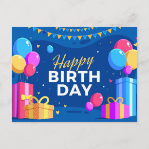 お誕生日おめでとう シーズンポストカード