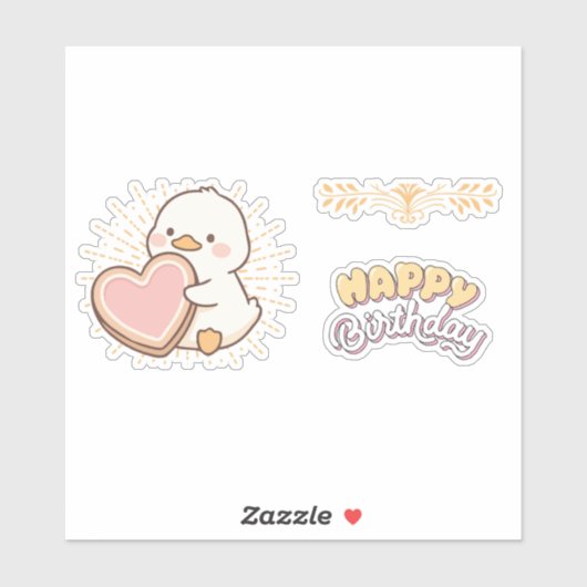 お誕生日おめでとう  シール (シート)