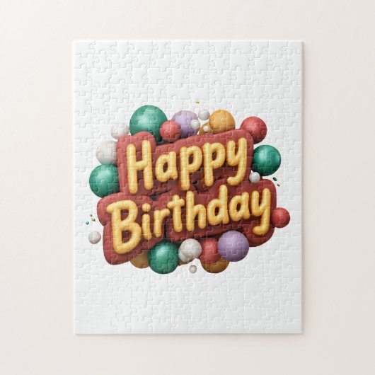 お誕生日おめでとう ジグソーパズル (縦)