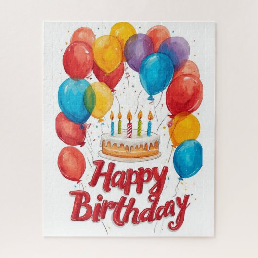 お誕生日おめでとう ジグソーパズル (縦)