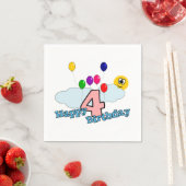 お誕生日おめでとう スタンダードカクテルナプキン (インサイチュ)