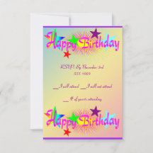 お誕生日おめでとう & スターズ -