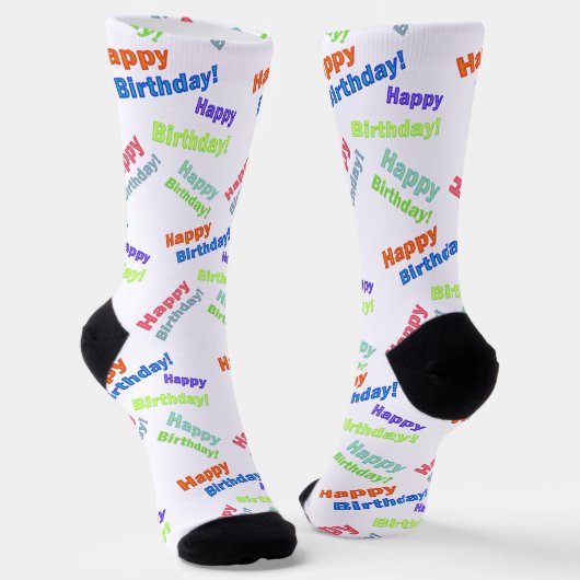 お誕生日おめでとう ソックス (傾斜あり)