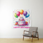 お誕生日おめでとう タペストリー (インサイチュ)