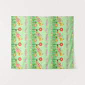 お誕生日おめでとう タペストリー (正面(横))