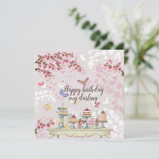 お誕生日おめでとう、ダーリン シーズンカード (スタンド正面)