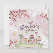 お誕生日おめでとう、ダーリン シーズンカード (正面)