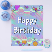 お誕生日おめでとう チラシ (シングル)