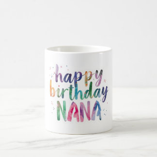 お誕生日おめでとう ナナ コーヒーマグカップ