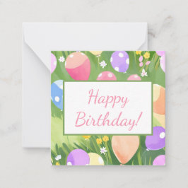 お誕生日おめでとう！ ノートカード