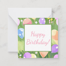 お誕生日おめでとう！ ノートカード