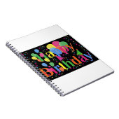 お誕生日おめでとう 🎂 ノートブック (右側)