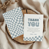 お誕生日おめでとう！ハッピーなデュードのバースデーパーティー感謝カード サンキューカード