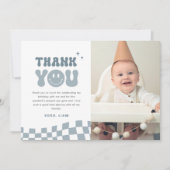 お誕生日おめでとう！ハッピー デュード バースデー サンクス カード (正面)