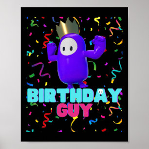 お誕生日おめでとう バージョン 人気のビデオゲーム 主題 バースデー ポスター