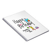 お誕生日おめでとう。パパ、大好きだよ。 ノートブック (右側)